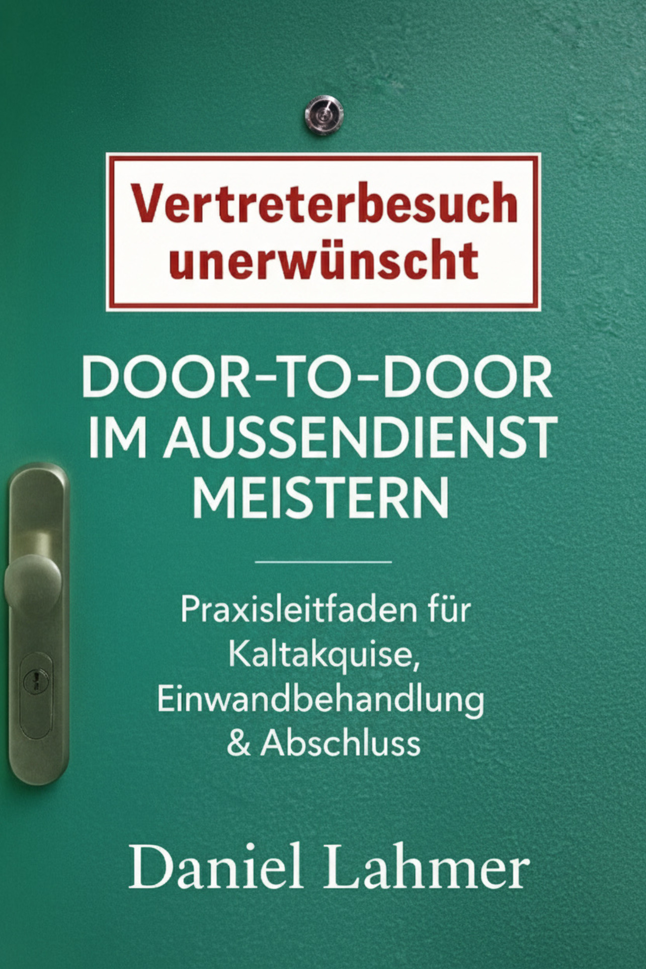 Buchcover: Vertreterbesuch unerwünscht – D2D Vertrieb Buch von Daniel Lahmer